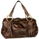 Brown Leather Ladies Handbag