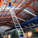 Aluminium Extension Ladders with Fine Finish