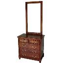 Five-Drawer Wooden Dressing Table