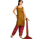 Thread Embroidered Casual Salwar Kameez