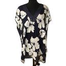 Black/ White Printed Ladies Kaftan