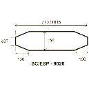 FRP Rod Shaft Insulator for ESP