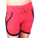 Red Coloured Ladies Shorts