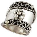 Ethnic Designed Silver Ring