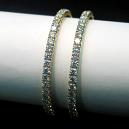 Solitaire Diamond Studded Bangle