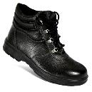 Low Ankle Black Coloured Safety Shoes