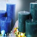 Colourful Designer Candle with Lead-Free Wick