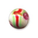 Round Shaped Colourful Lac Bead