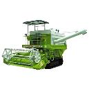 Track Combine Harvester for Wet Lands