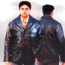 Black Leather Jacket for Men