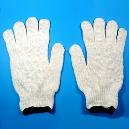 White Coloured Knitted Gloves