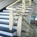 White Coloured Designer Staircase