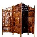 Intricately Designed Wooden Screen