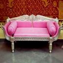 Traditional Designer Silver Sofa