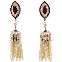 Stone Beaded Fashionable Earrings