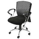 Castor Mounted Low Back Chair