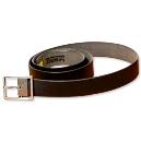 Black Coloured Leather Belt For Men