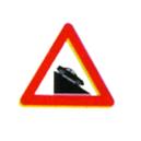 Steep Descent Sign Board