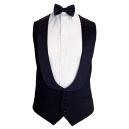 Black Waist Coat For Men