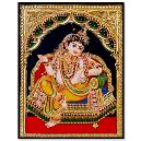 Lord Krishna Oil Painting