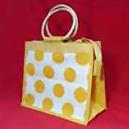 Jute Made Toy Bag With Round Handle