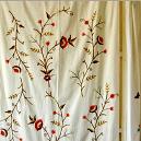 Floral Printed Window Curtain