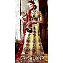 Designer Cream Coloured Lehenga