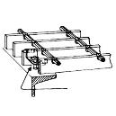 Clamp Type Mild Steel Made Grating