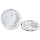 Round Shaped Acrylic Bathtub