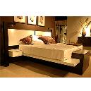 Wood Finished Designer Bed