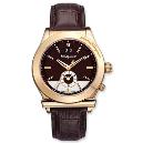 Designer Wrist Watch With Brown Coloured Dial