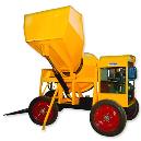 Hydraulic Hopper Machine With Heavy Duty Mixing Drum