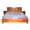 Compact Designed Wooden Bed