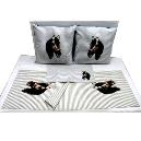 Horse Appliquéd Table Cover Set