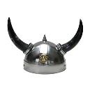 Armour Helmet With Viking Horns