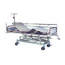 Castor Mounted Corrosion Resistant ICU Bed