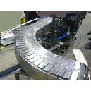 Industrial Slat Conveyor System