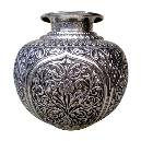 Intricately Designed Silver Kalash