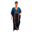 Multicolour Printed Designer Kaftan