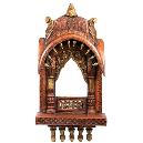 Intricately Designed Wooden Temple