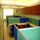 Wood Made Office Partition System