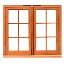 Wood Made Window Frame