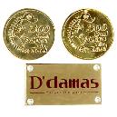 Rust Resistant Engraved Brass Labels