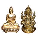 Brass Made God Statues