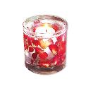 Promotional Purpose Floral Candle