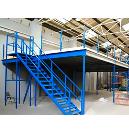 Mezzanine Floor With Heavy Duty Columns