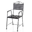 Wrought Iron Made Seat Chairs