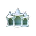 Intricately Designed White Marble Temples