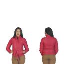 Red Coloured Prescott Jacket