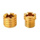 Brass Moulding Inserts For Pipe Fittings